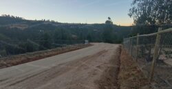 Se vende parcela de 5.000 m² con casa de 100 m² en el sector de Cajón de Lebu, cercana a Fuerte Aguayo, Viña del Mar.