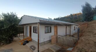 Se vende parcela de 5.000 m² con casa de 100 m² en el sector de Cajón de Lebu, cercana a Fuerte Aguayo, Viña del Mar.