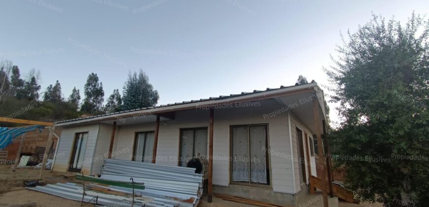 Se vende parcela de 5.000 m² con casa de 100 m² en el sector de Cajón de Lebu, cercana a Fuerte Aguayo, Viña del Mar.