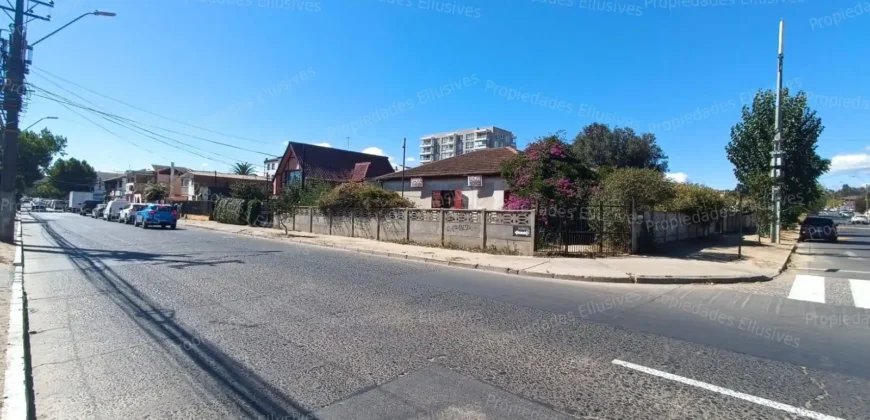 EN VENTA – Villa Alemana (Victoria esq. Primera),terreno de 750 m² con DOS casas