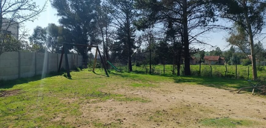 Venta Terreno Plano de 627 m² Quebrada Escobares  en Villa Alemana – Urbanización Completa