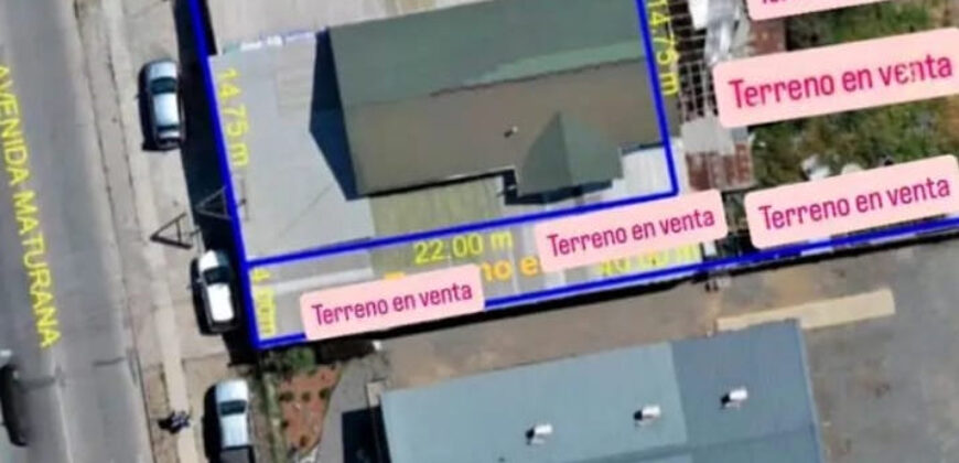 Propiedad en Venta: Terreno 325 m² con Gran Conectividad en calle Maturana Villa Alemana