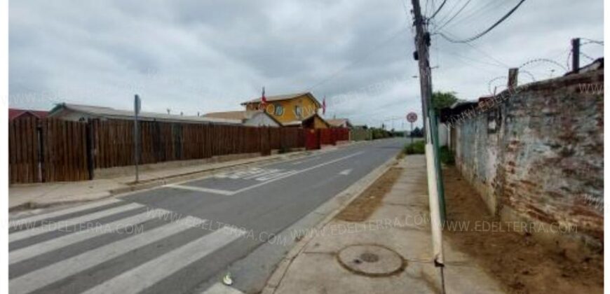 Se vende propiedad de 208 m² – Villa Alemana, esquina entre Avenida Maturana y Calle Las Rosas.