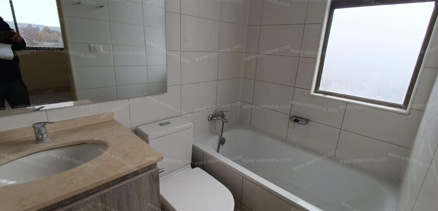 Arriendo Departamento 3D 2B | San Martín, Villa Alemana Centro | Gtos. Comunes Incluidos