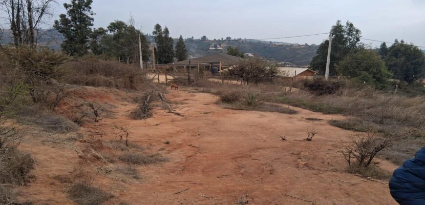 Parcela de 5.000 m² en Fundo Cajón de Lebu: Proyecto con Base Avanzada y Gran Conectividad