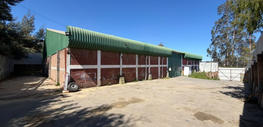 Arriendo Galpón Industrial en Placilla, Valparaíso